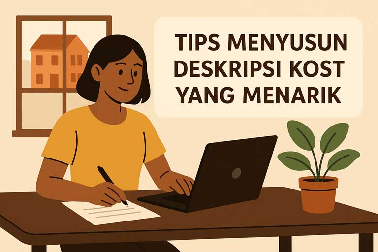 Tips Menyusun Deskripsi Kost yang Menarik di Kost123.com