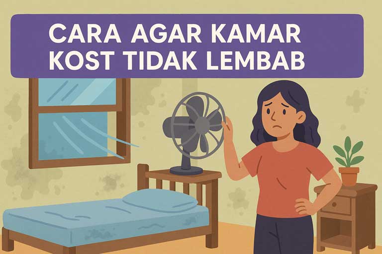 Cara Agar Kamar Kost Tidak Lembab: 7 Tips Ampuh untuk Hunian Lebih Nyaman dan Sehat