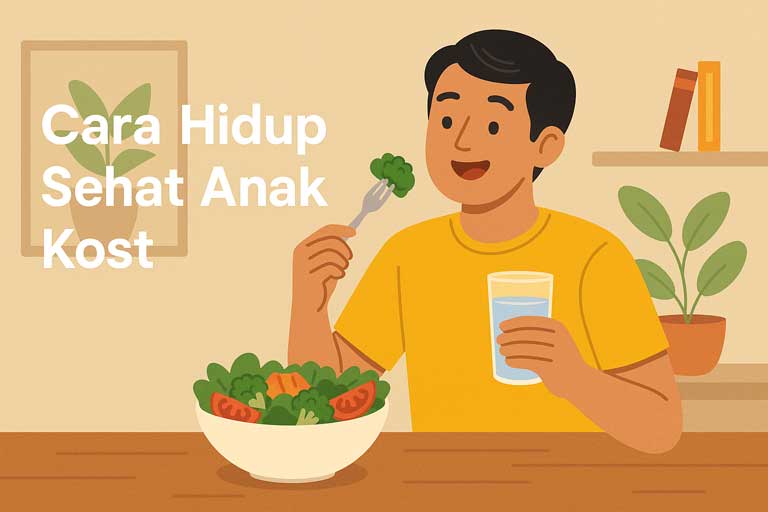 Cara Hidup Sehat Anak Kost: Tips Sederhana yang Bisa Kamu Coba