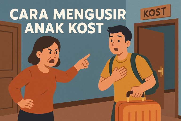 Cara Mengusir Anak Kost Secara Bijak dan Tanpa Konflik