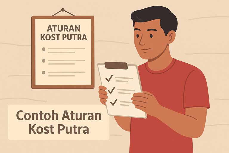 Contoh Aturan Kost Putra