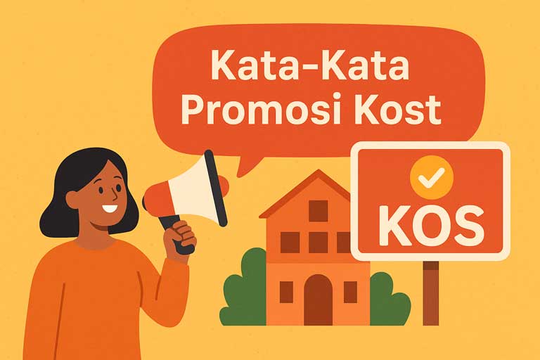 Kata-Kata Promosi Kost yang Menarik dan Efektif untuk Menarik Penyewa