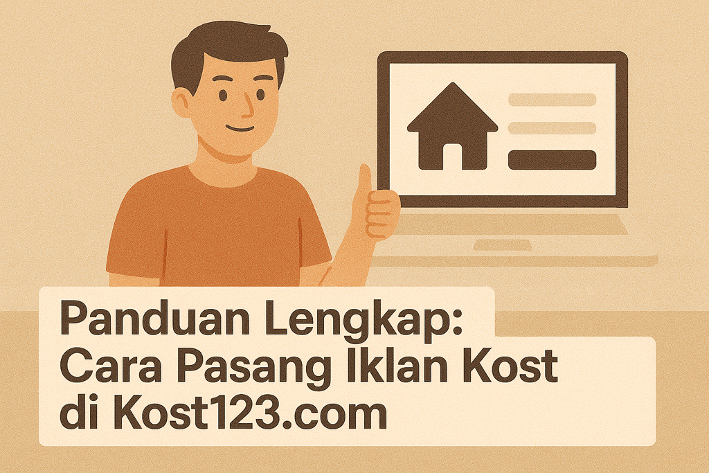 Panduan Lengkap: Cara Pasang Iklan Kost di Kost123.com