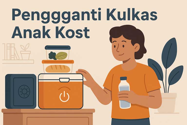 Pengganti Kulkas Anak Kost: Solusi Simpan Makanan Tanpa Ribet