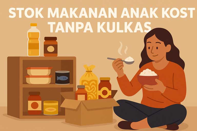 Stok Makanan Anak Kost Tanpa Kulkas: Solusi Praktis untuk Hidup Hemat dan Sehat