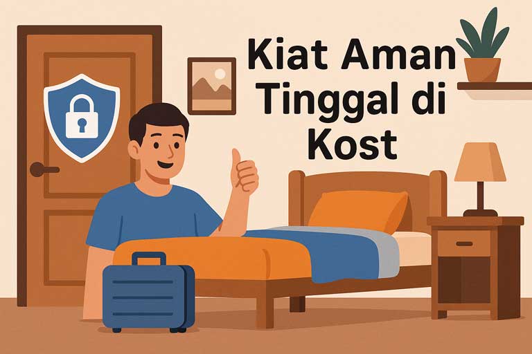 Kiat Aman Tinggal di Kost: Waspada Terhadap Berbagai Risiko