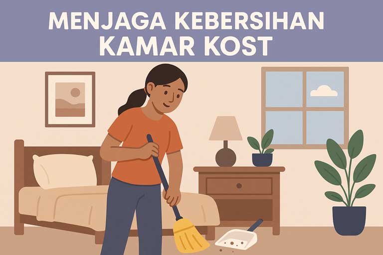 Menjaga Kebersihan Kamar Kost: Panduan Praktis untuk Penghuni