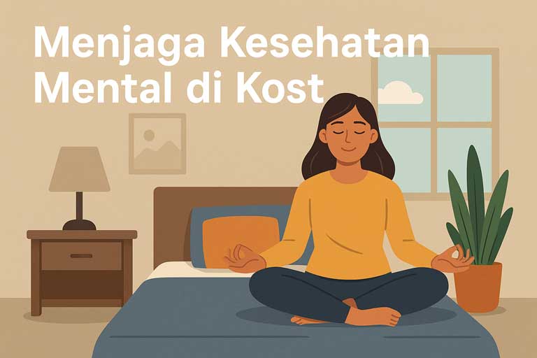 Menjaga Kesehatan Mental di Kost: Tips Mengatasi Kesepian dan Stres